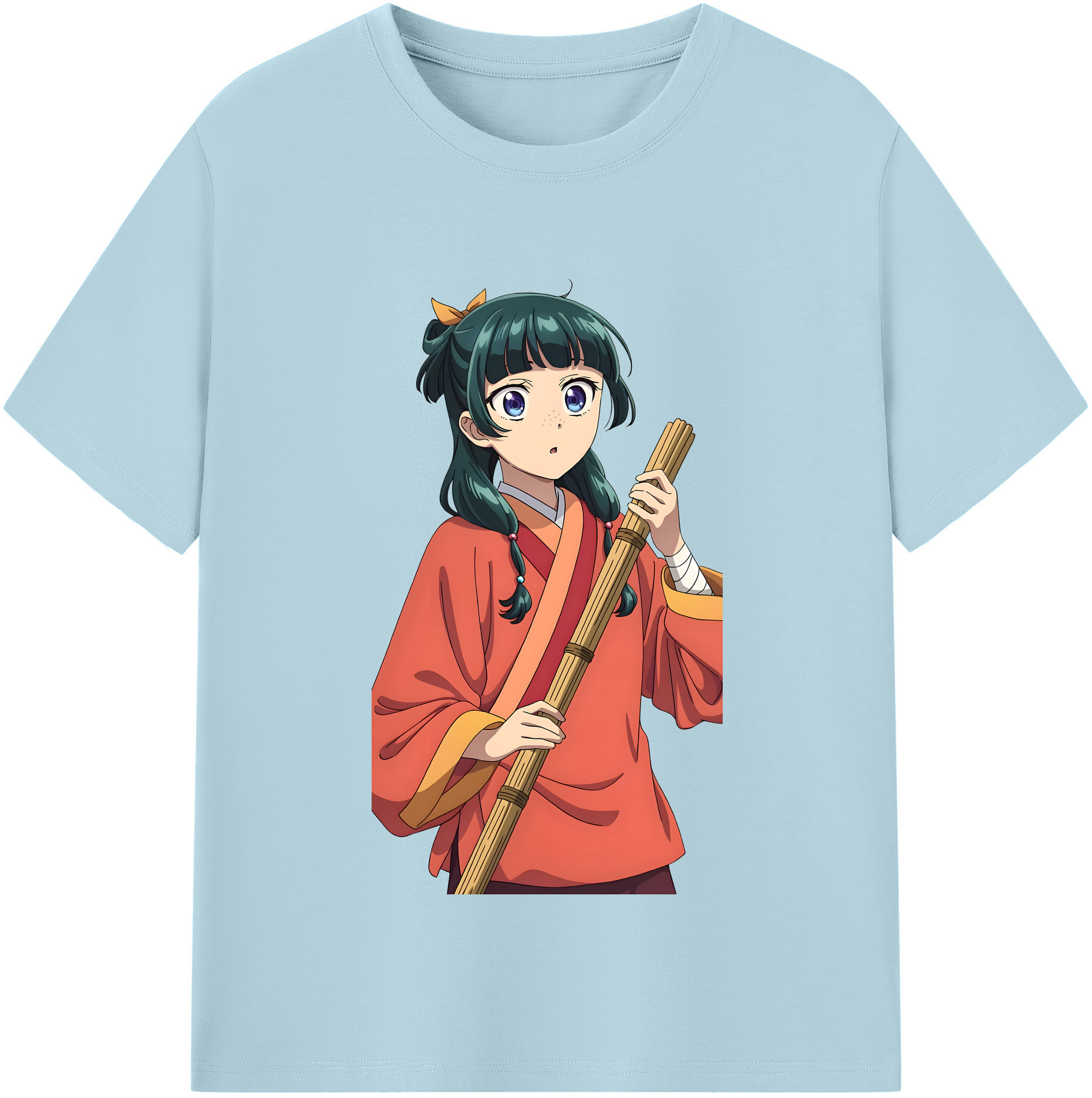 （画像用） 薬屋のひとりごと The Apothecary Diaries 綿100％半袖Tシャツ（フロントプリント）